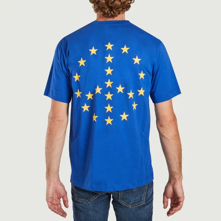 Translation missing: en.Etudes Men's 100% Organic Cotton Wonder Peace Tee-Shirt in Blue-Large