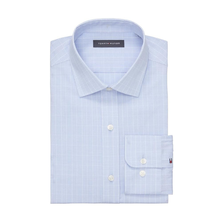 Translation missing: en.Tommy Hilfiger Men's Dress Shirt Regular Fit Essentials Classic Blue-15 34/35