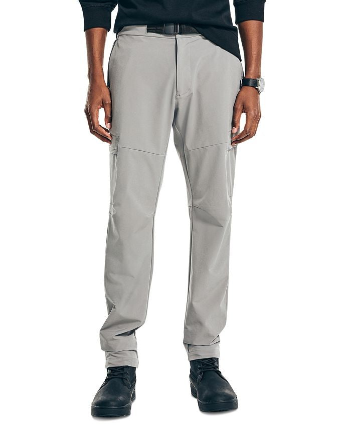 Translation missing: en.Nautica Mens Navtech Performance Slim-Fit Utility Pants in Pewter Grey-38Wx30L