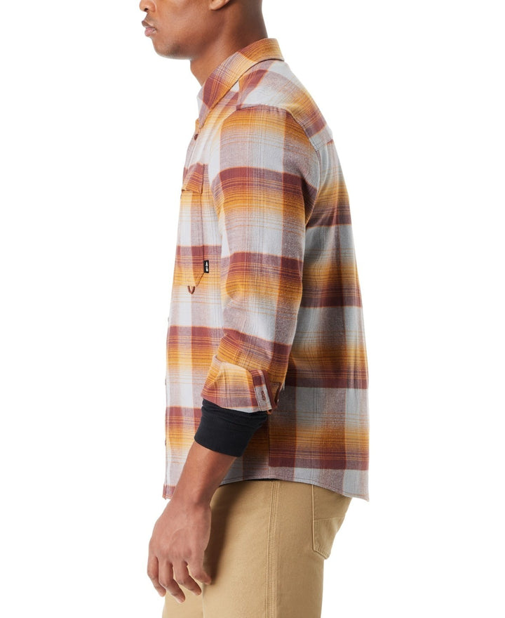 Translation missing: en.Bass Outdoor Flannel Shirt Men's Size Large Sequoia Classic Fit Plaid Stretch