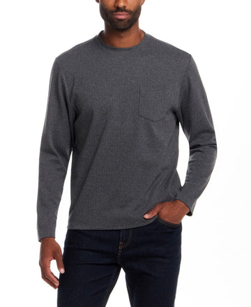 Translation missing: en.Weatherproof Vintage Men's Crewneck Shirt - Charcoal - Large