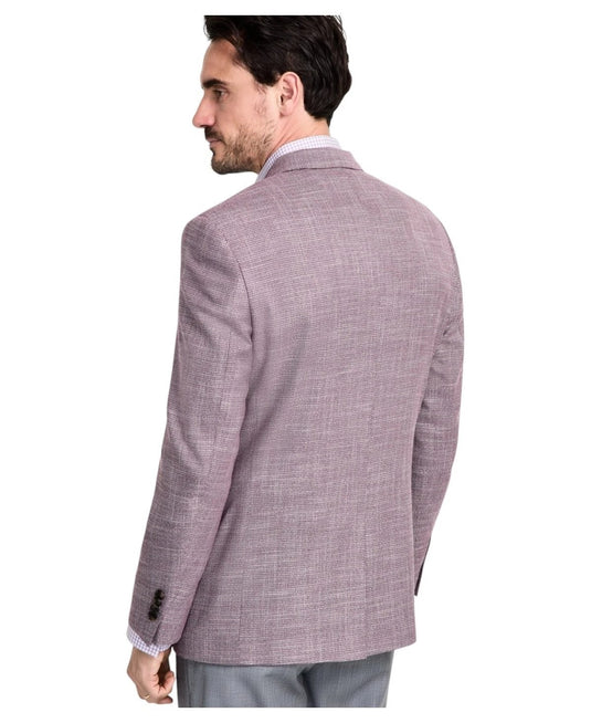 Translation missing: en.Michael Kors Kent Men's Classic-Fit Sport Coat Stretch Reg Fit Mulberry-42R