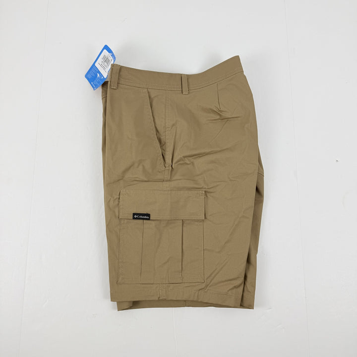 Translation missing: en.Columbia Men's Rapid Rivers Cargo Shorts Cotton Blend Stretch Delta Brown-30W