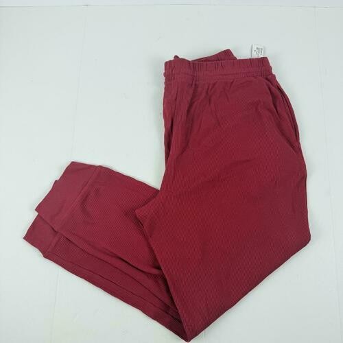 Translation missing: en.Club Room Men's Waffle Long-Sleeve T-Shirt &amp; Pajama Pant Set Jester Red-Small