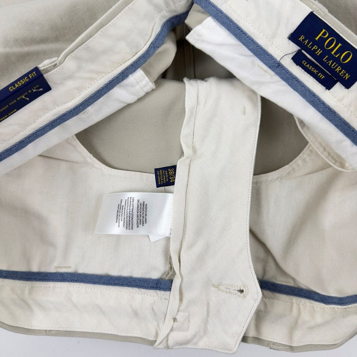Translation missing: en.Polo Ralph Lauren Chino Pants Men's Size 38/34 Valley Tan Classic-Fit Bedford
