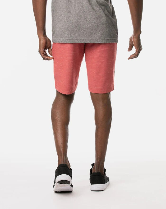 Translation missing: en.PGA Tour Men's 4-Way Stretch Shorts in Rapture Rose-Size 42