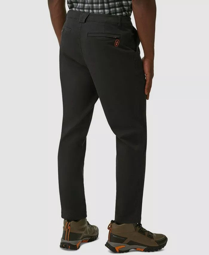 Translation missing: en.Bass Outdoor Men's Baxter Stretch Twill Chino Pants  Black-Small 28-30