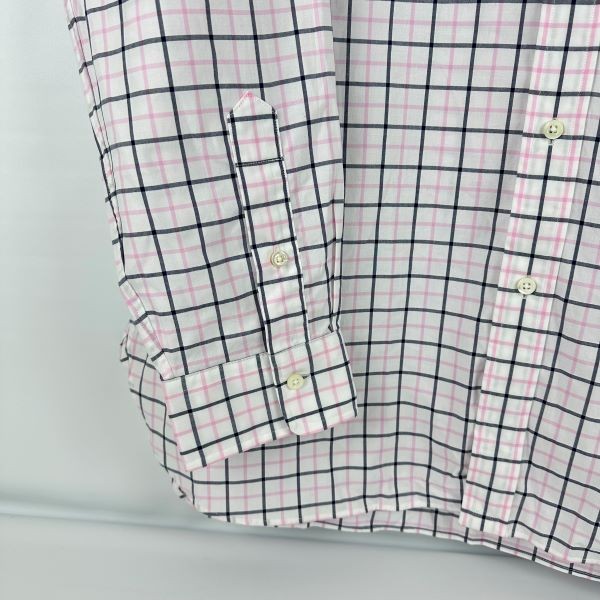 Translation missing: en.Polo Ralph Lauren Custom Fit Cotton Poplin Shirt White Taylor Rose Multi-XL