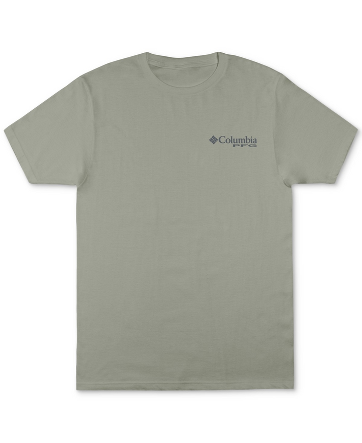 Translation missing: en.Columbia Men's Caster Performance Fishing Graphic T-Shirt - Safari Green_Medium