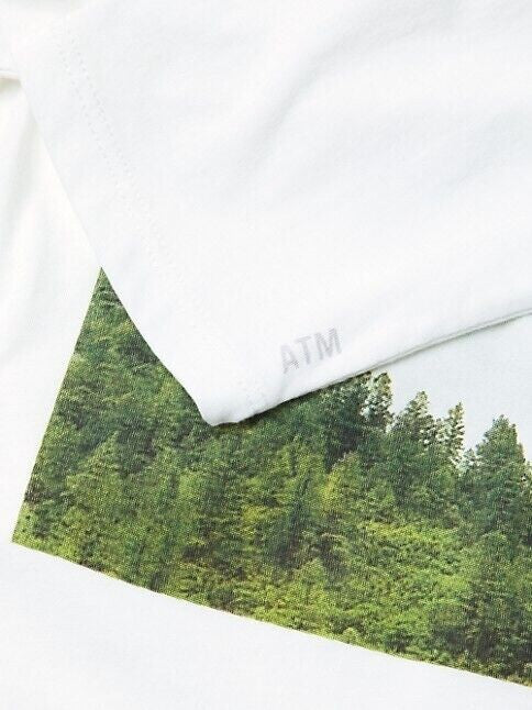 Translation missing: en.Atm Anthony Thomas Melillo Men's  Scenic Long Sleeve Graphic Tee White-Large