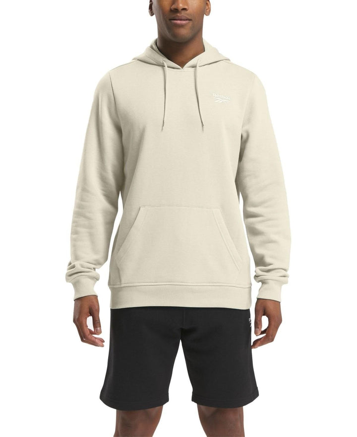 Translation missing: en.Reebok Identity Hoodie Vintage Chalk Size 2XL Men's Small Logo Fleece Training