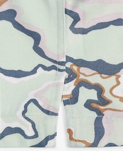 Translation missing: en.Mode of One Men's Relaxed-Fit Printed Button-Down Camp Shirt Iced Mint -XL
