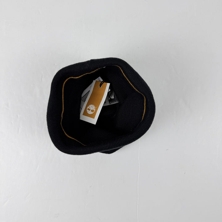 Translation missing: en.Timberland Men's Tonal 3D Embroidery Beanie - Black-One Size
