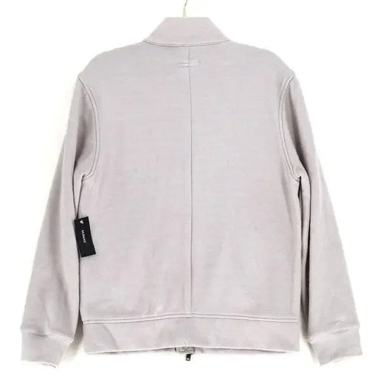 Translation missing: en.Alfani Men's Mixed-Media Quilted Full-Zip Bomber Jacket London Plane Gray-Medium