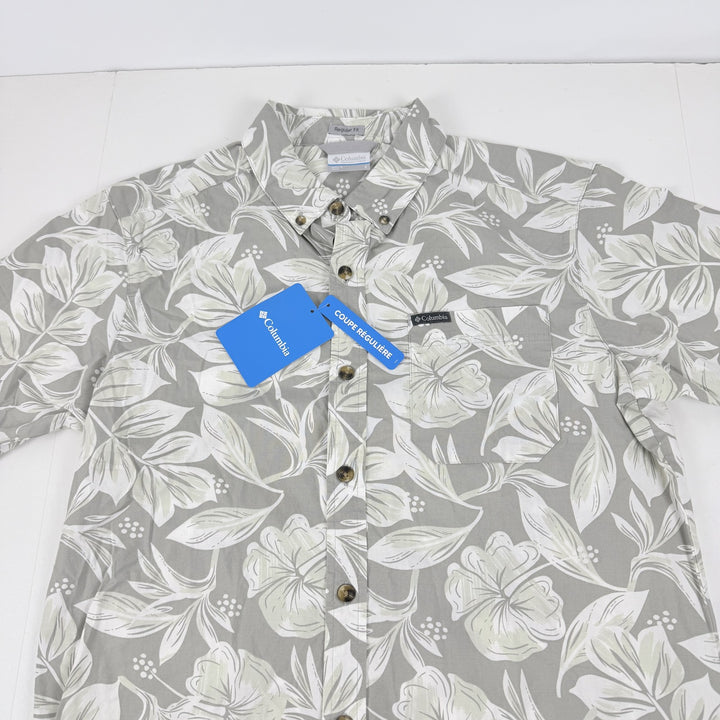 Translation missing: en.Columbia Men's Rapid Rivers II Short Sleeve Shirt Columbia G Green Gray-Small