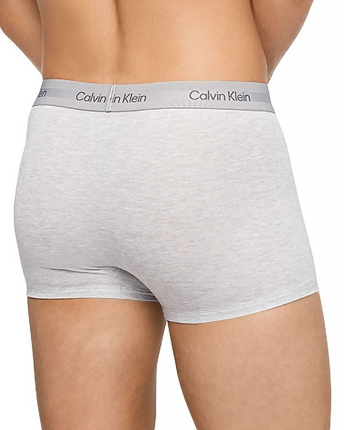 Translation missing: en.Calvin Klein Mens Ultra Soft Modal Cashmere Low Rise Trunks Grey Heather-XL