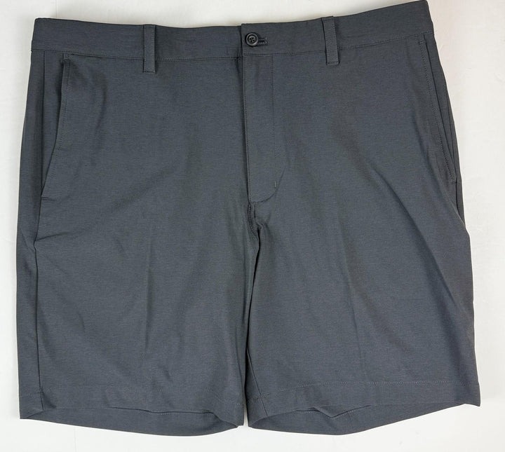 Translation missing: en.PGA Tour Golf Shorts Caviar Heather Black Size 36 Two-Tone 8in Inseam