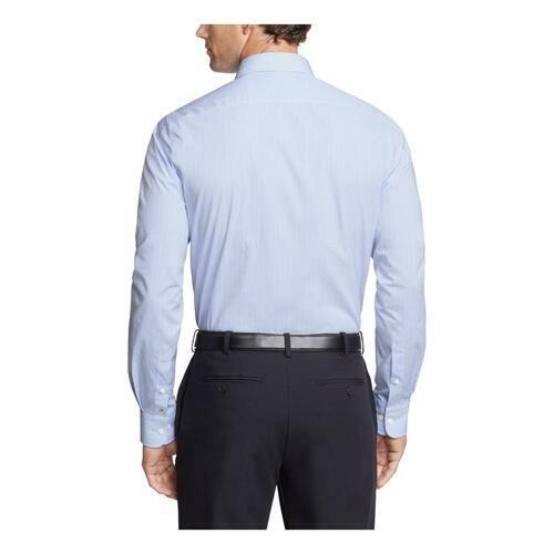Translation missing: en.Tommy Hilfiger Men's Dress Shirt Regular Fit Essentials Classic Blue-14.5 32/33