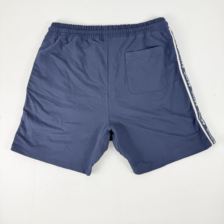 Translation missing: en.All Good Things Are Welcome Here French Terry Cotton Sweat Shorts Indigo-Large