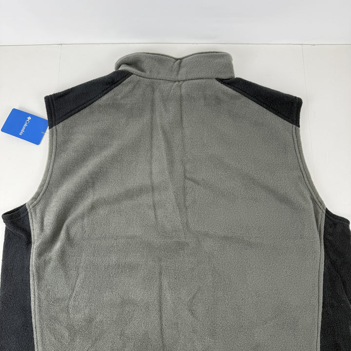Translation missing: en.Columbia Men's Steens Mountain Fleece Vest - Grill Grey &amp; Black-Size 2XL