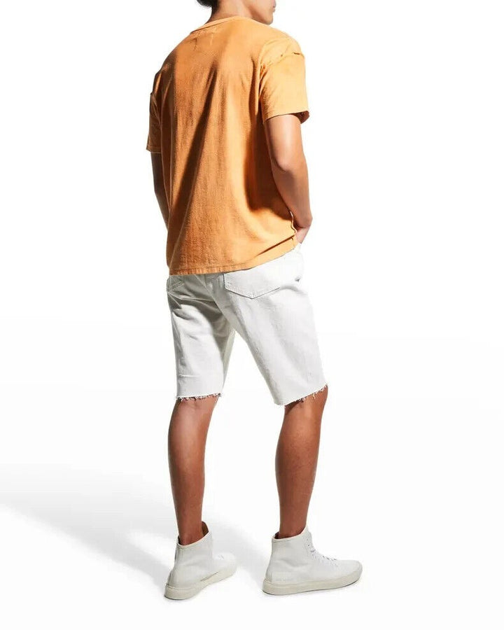Translation missing: en.FRAME Lhomme Men's Relaxed Denim Shorts in Au Natural Grind- Size 30