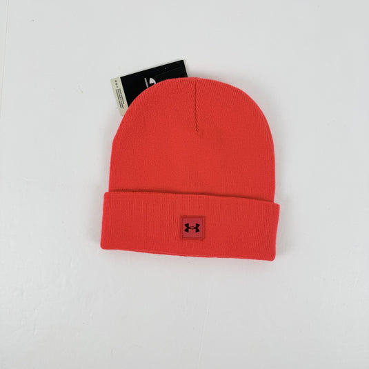 Translation missing: en.Under Armour Halftime Cuff Beanie Racer Red Cardinal One Size Fits Most Acrylic