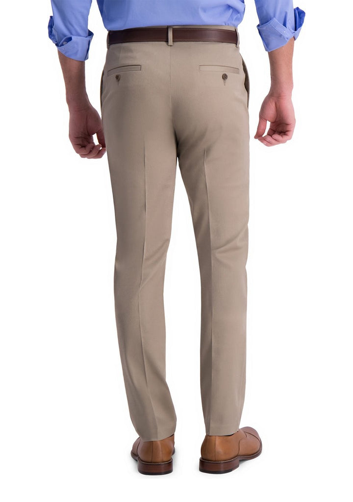 Translation missing: en.Haggar Men's Iron Free Premium Khaki Slim-Fit Flat-Front Pant Med Khaki-36x30