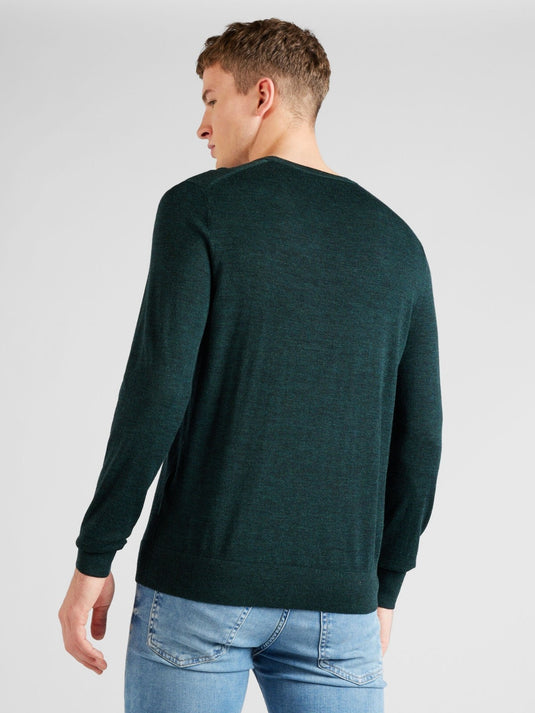 Translation missing: en.Michael Kors Men's Merino Wool Crewneck Sweater  Jade Melange - 2XL