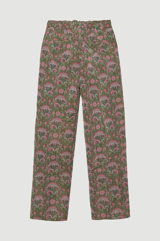 Translation missing: en.Soulland Men's Erich Drawstring Pants in Green Multi-Size XL 40-42W
