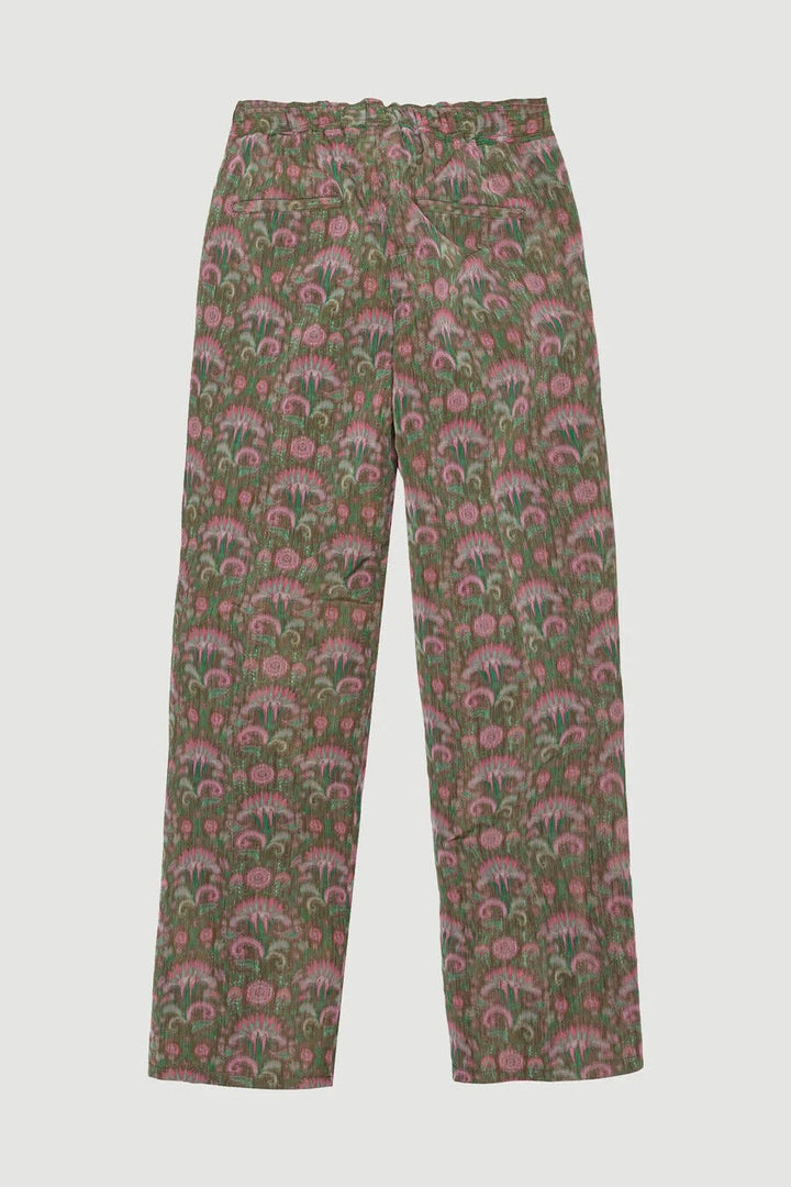 Translation missing: en.Soulland Men's Erich Drawstring Pants in Green Multi-Size XL 40-42W