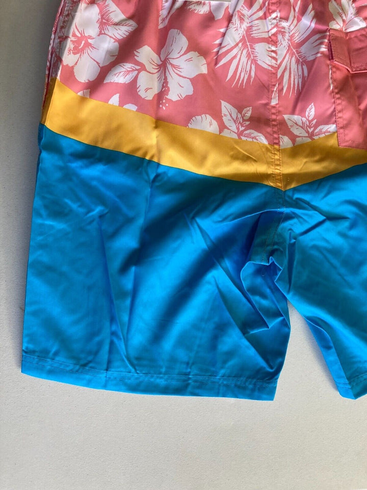 Translation missing: en.Club Room Men's Colorblocked 9" Quick Dry Swim Trunks Multicolor-Small 32-34