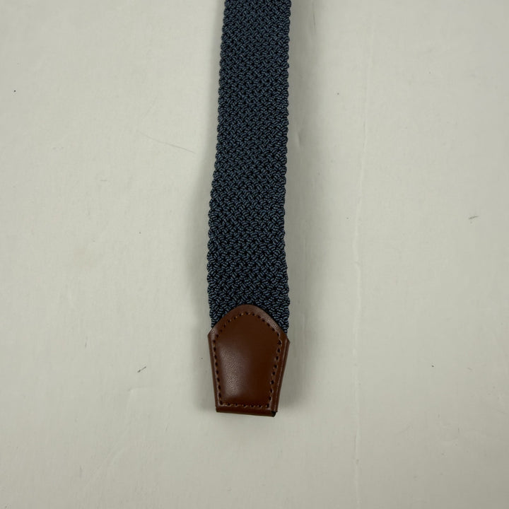 Translation missing: en.Perry Ellis Portfolio Men's Happy Blue Stretch Woven Belt - Denim- Small 30-32W