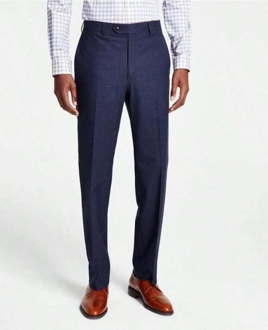 Translation missing: en.Michael Kors Marvin Men's Classic Fit Dress Pants - Blue-36Wx30L