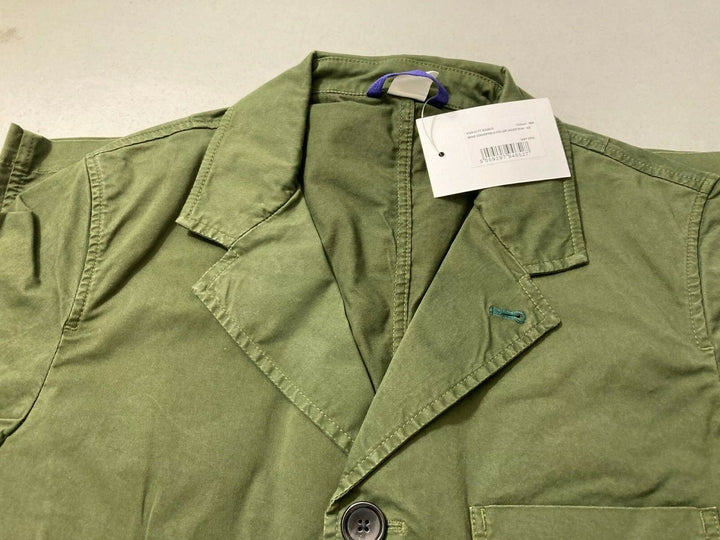 Translation missing: en.PS Paul Smith Convertible Collar Jacket in Olive Green-Size XS