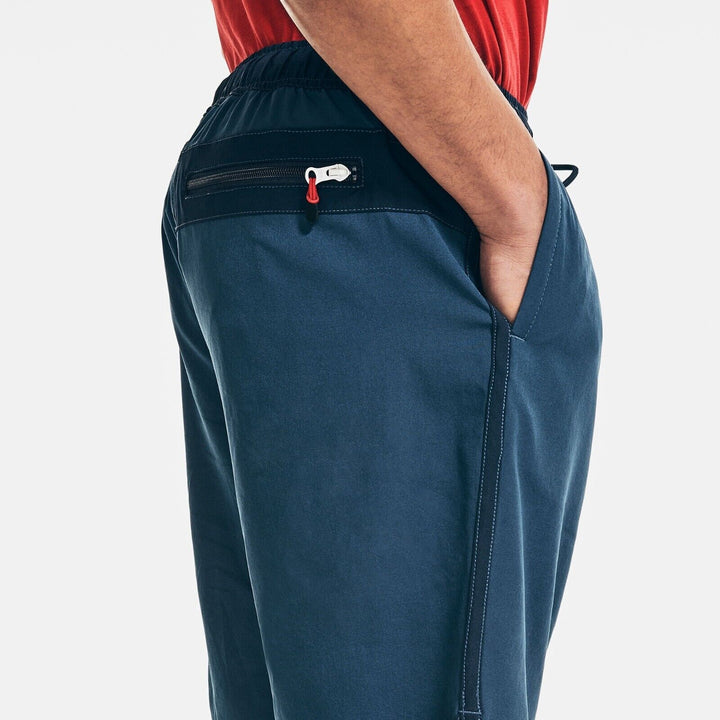 Translation missing: en.Nautica Men's 9" Stretch Performance Shorts in Deep Dive Wash Blue-Small 28-30W