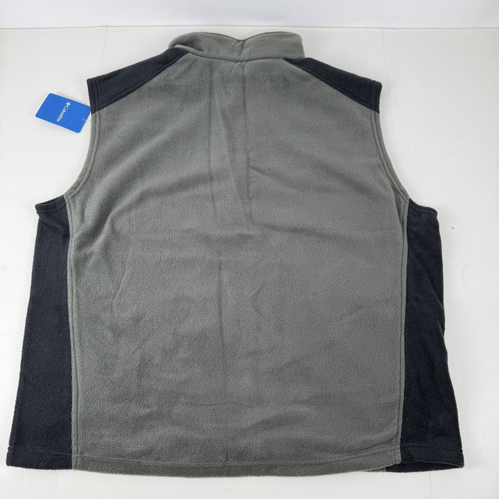 Translation missing: en.Columbia Men's Steens Mountain Fleece Vest - Grill Grey &amp; Black-Size 2XL