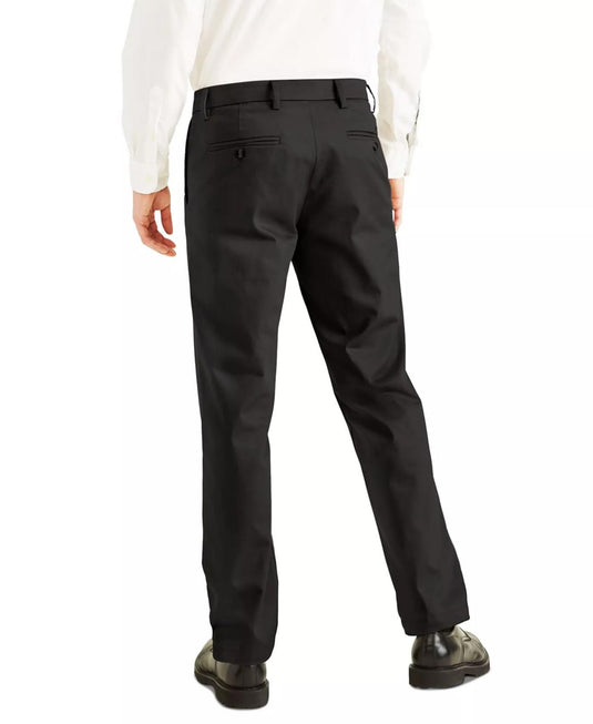 Translation missing: en.Dockers Signature Khaki Pants Beautiful Black 38x32 Mens Slim Fit Stain Defender