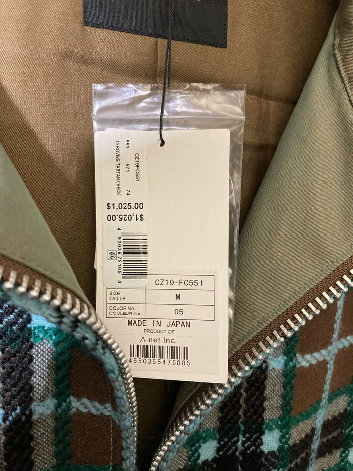 Translation missing: en.Zucca Men's 10 ROVING TARTAN CHECK Jacket Multicolor-Medium