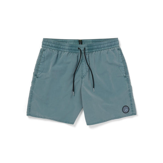 Translation missing: en.Volcom Men's  Center Trunk 17 Swim Trunks Service Blue-2XL