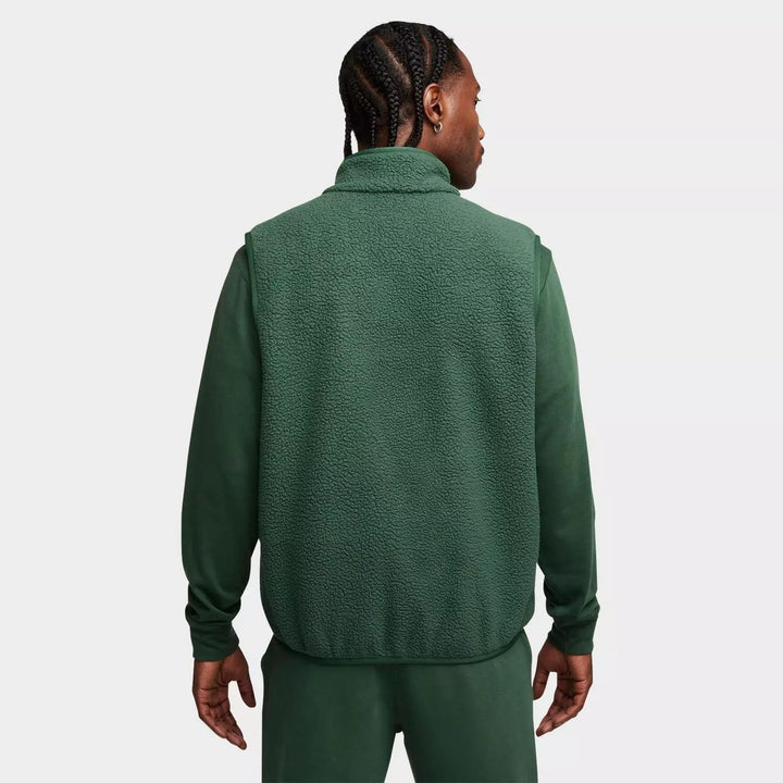 Translation missing: en.Nike Sportswear Club Men's Fleece Winterized Zip-Front Vest - Fir/White-Medium