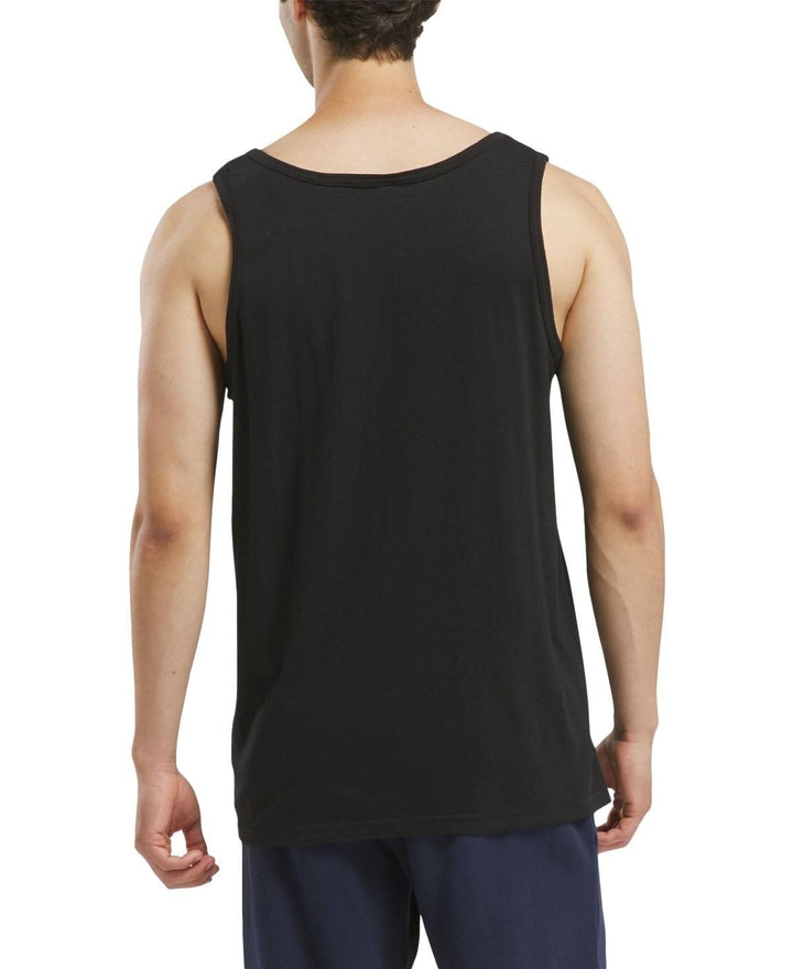 Translation missing: en.Reebok Men Regular Fit Graphic Sleeveless Tank Top Black Size Small