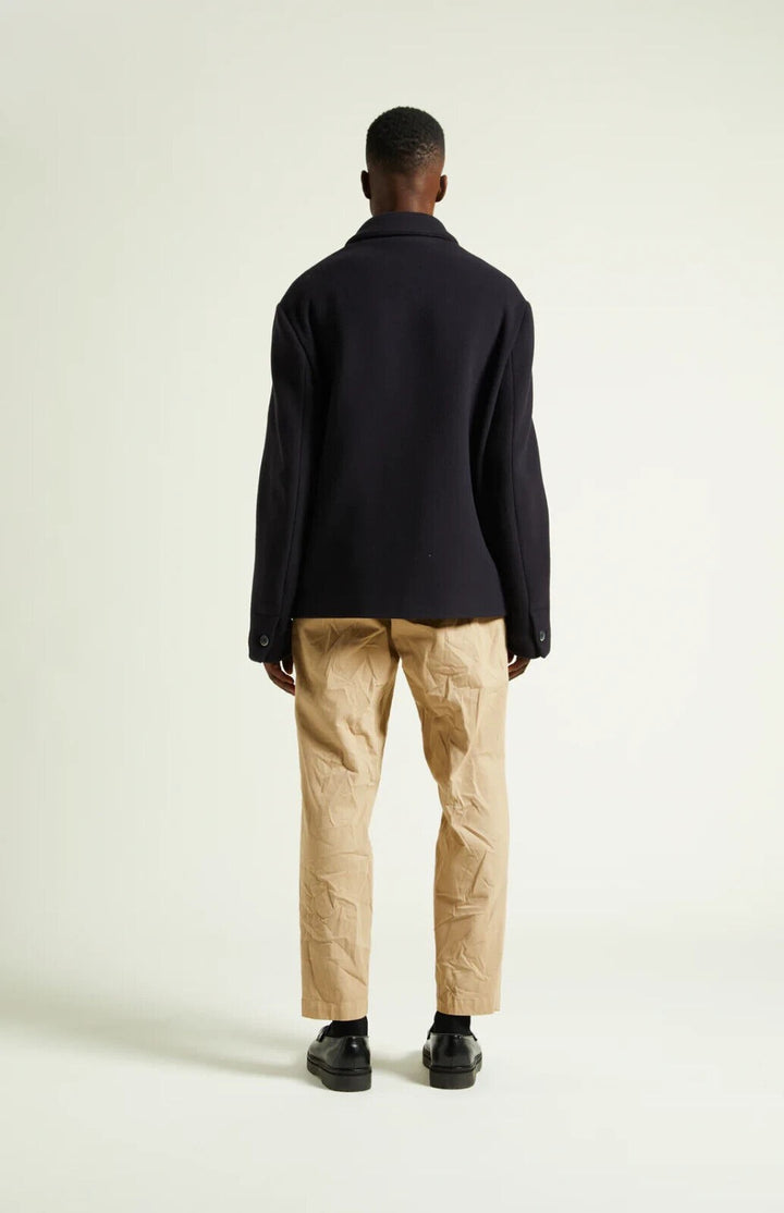 Translation missing: en.Barena Men's Capospalla Gafaro Laner Woven Wool Blend Jacket Navy-IT48 US 38