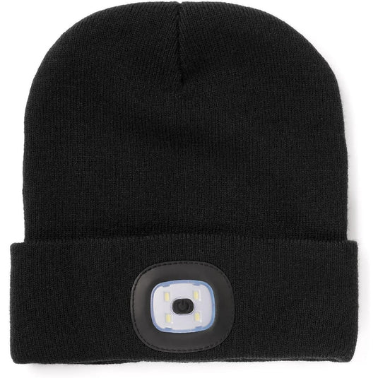 Translation missing: en.Adventure Men's Led Cuffed Beanie - Black-O/S