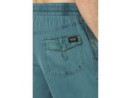 Translation missing: en.Volcom Men's  Center Trunk 17 Swim Trunks Service Blue-XL