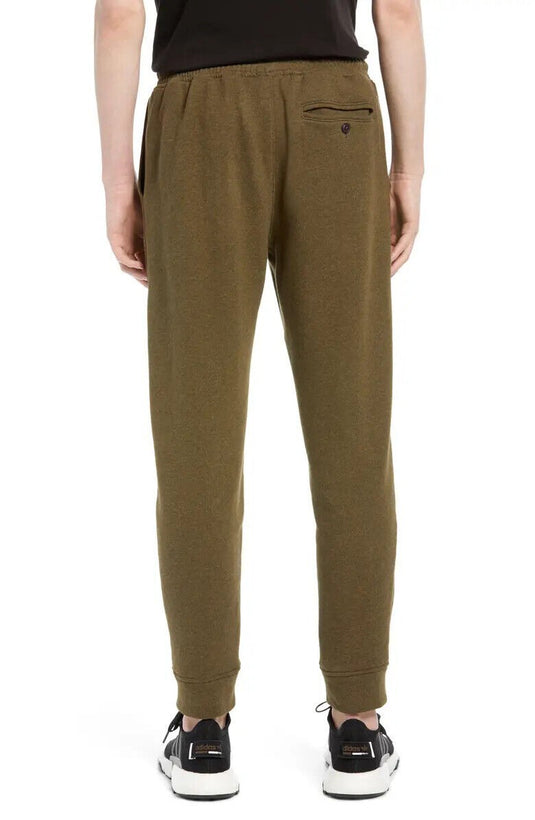 Translation missing: en.ATM Anthony Thomas Melillo Mélange French Terry Joggers in Olive Heather-XL