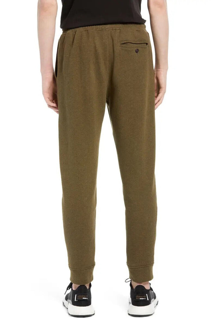 Translation missing: en.ATM Anthony Thomas Melillo Mélange French Terry Joggers in Olive Heather-XL