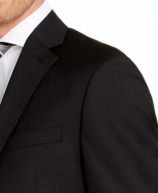 Translation missing: en.Michael Kors Kuffs MKtech Men's Solid Modern-Fit Suit Jacket Only Black-46L