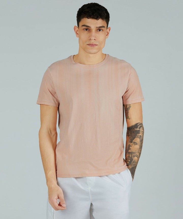 Translation missing: en.Atm Anthony Thomas Melillo Men's Classic Jersey Crew Neck Tee in Shell-2XL
