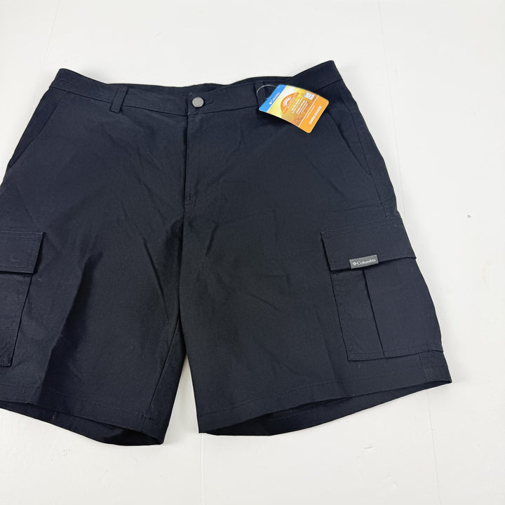 Translation missing: en.Columbia Men's Rapid Rivers Cargo Shorts Cotton Blend Stretch Black-38W