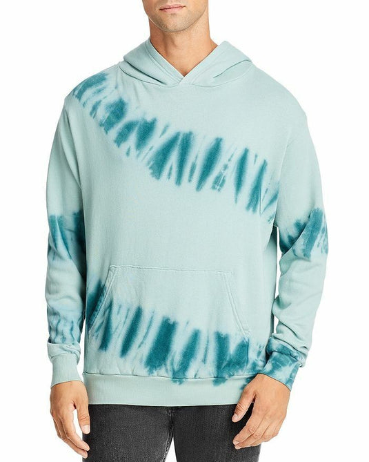 Translation missing: en.Original Paperbacks Men's Los Feliz Diagonal Stripe Hoodie Aloe Forest Green-Lrg
